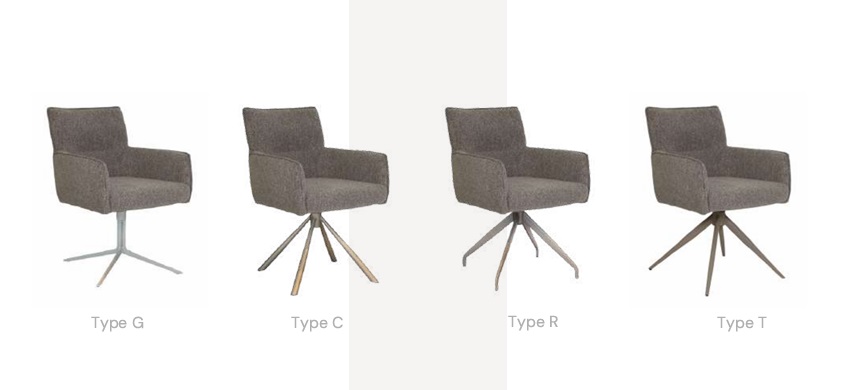 Eetkamerfauteuil Nevoso - Afbeelding 4