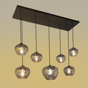 Hanglamp Apple-7 Smoke