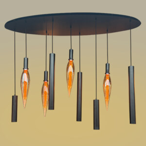 Hanglamp Emberdrop Ovaal