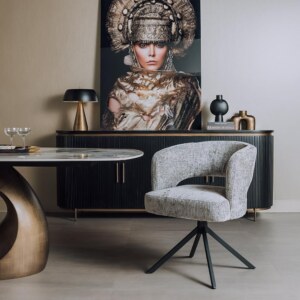 Armstoel Mura Zilver